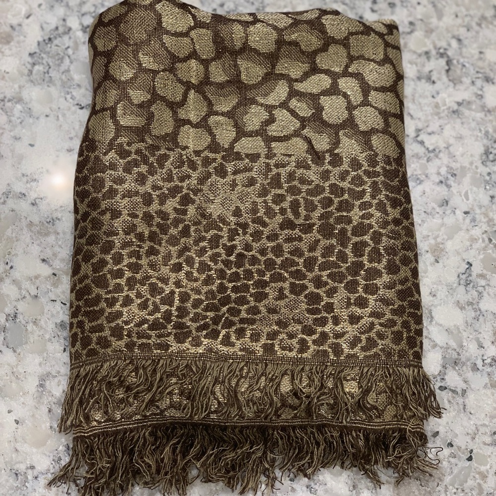 Gold wrap / shawl